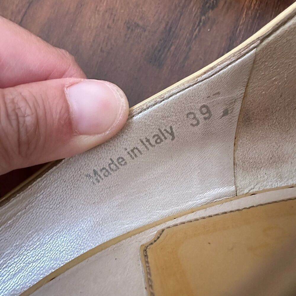 CHRISTIAN DIOR Miss Dior Pump Heels 10.5 CM in Beige Clair *FLAW* - Picture 9 of 14